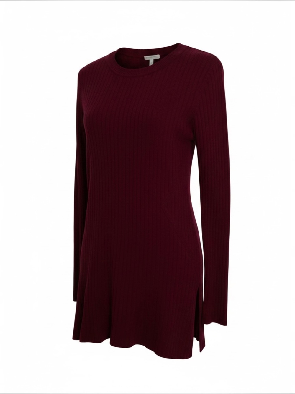 C by Bloomingdale’s 100% Cashmere Ribbed Tunic Sweater – Long Sleeve Size M